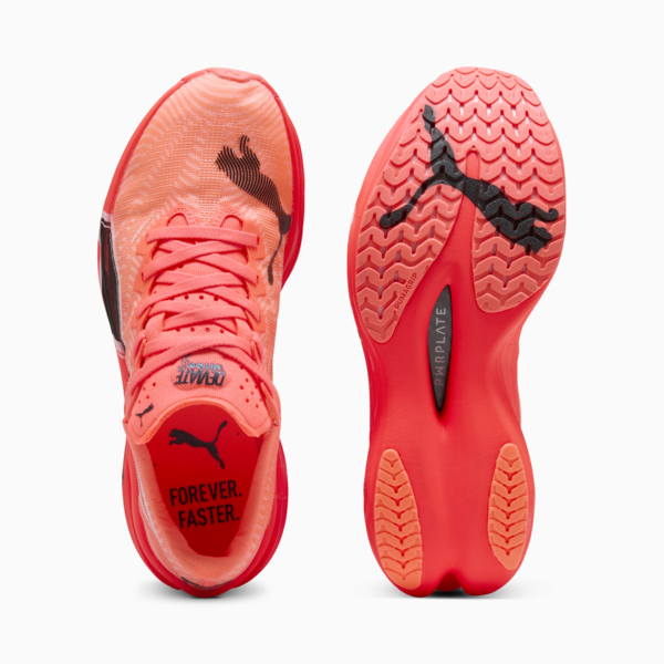 Tenis de running para mujer Deviate NITRO Elite 3, Glowing Red-PUMA Black, large-MEX
