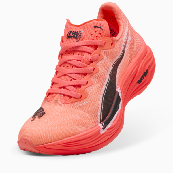 Tenis de running para mujer Deviate NITRO Elite 3, Glowing Red-PUMA Black, large-MEX