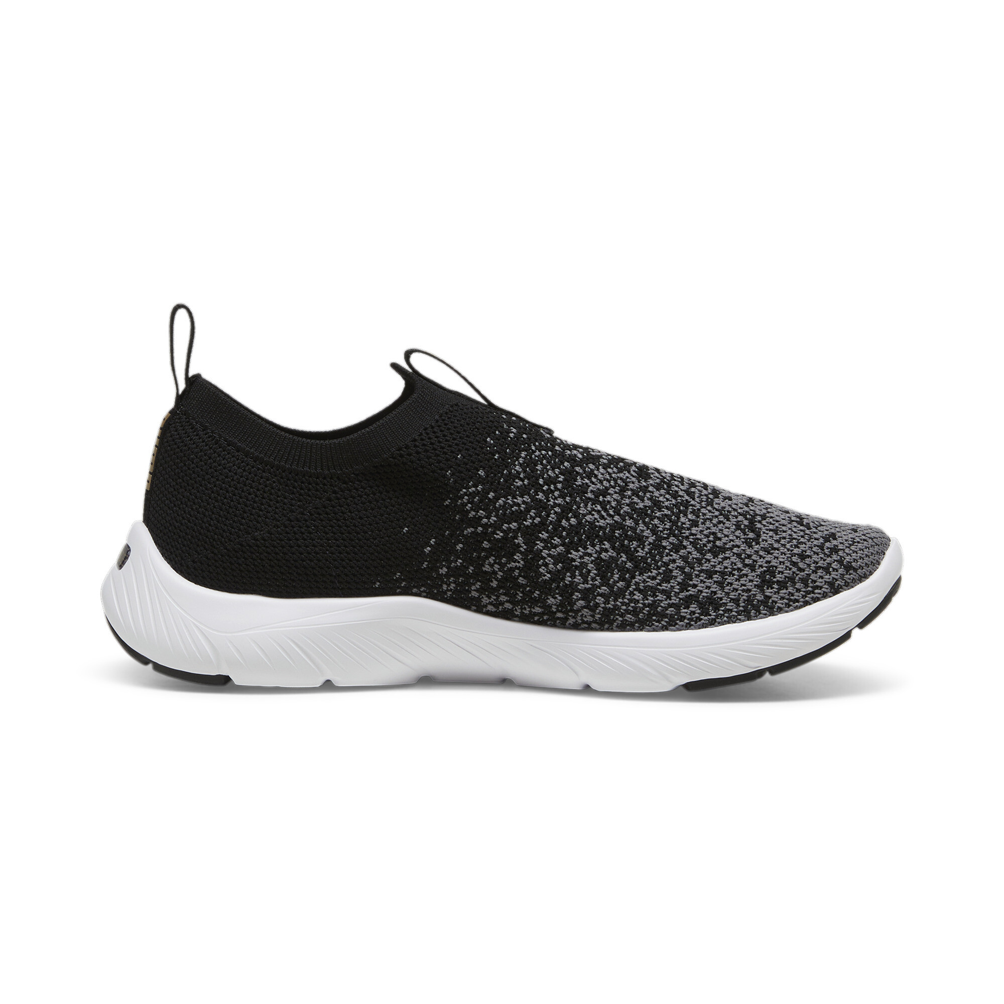 Women's Puma Softride Remi Slip-on Knit's Running Shoe, Black, Size 37.5, Women