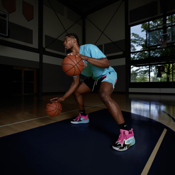 Scoot Zeros Basketball Shoes, Bright Aqua-Ravish, large-ZAF
