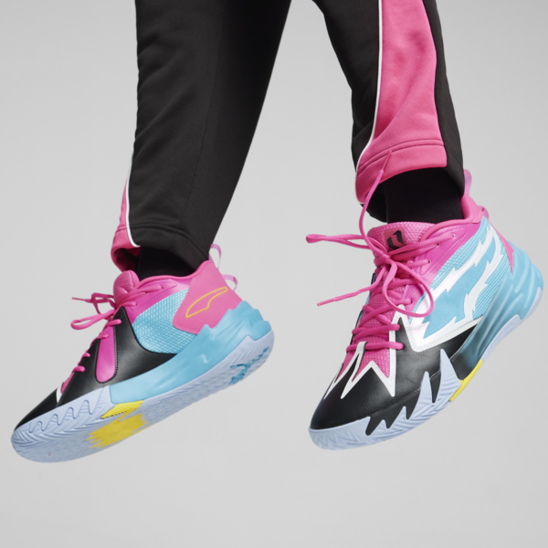 Scoot Zeros Basketball Shoes, Bright Aqua-Ravish, large-ZAF