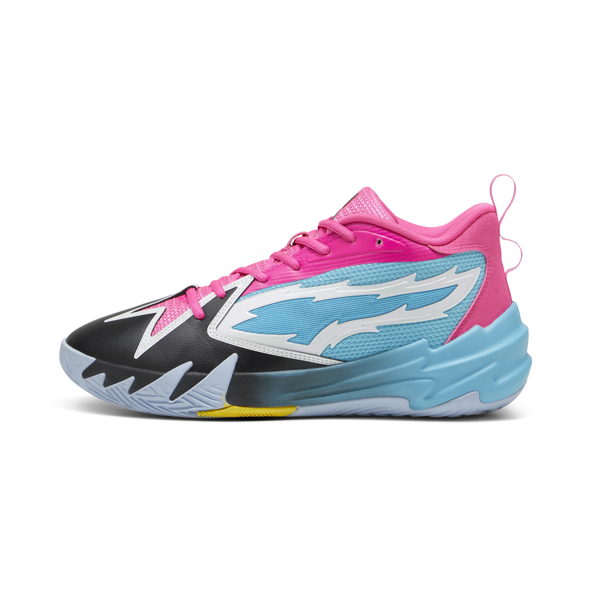 Puma Scoot Zeros Basketballschuhe | Mit Plain | Bright Aqua/Ravish | Größe: 44.5