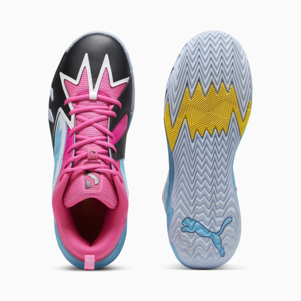 Scoot Zeros Basketball Shoes, Bright Aqua-Ravish, large-ZAF