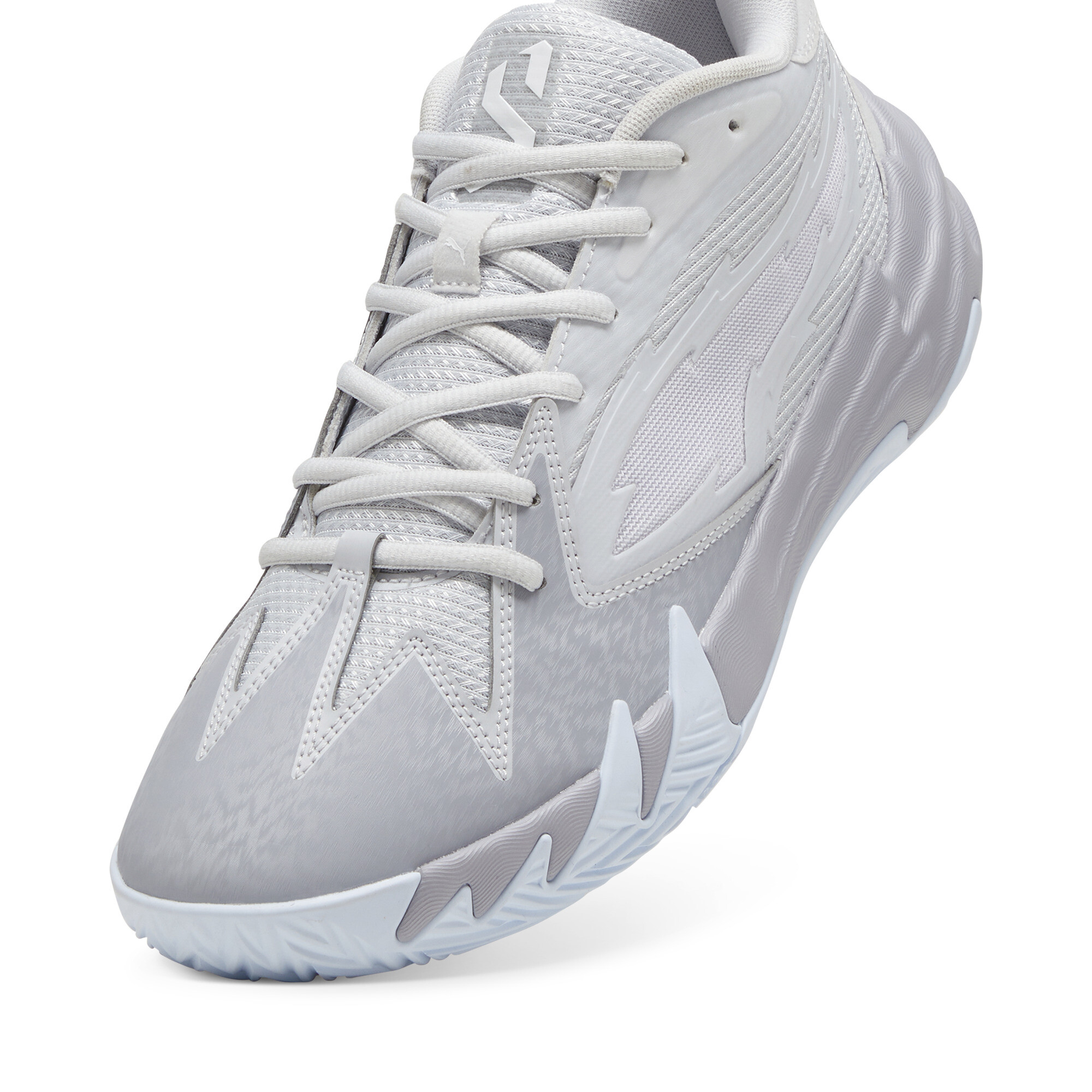 Puma Scoot Zeros Grey Frost Basketball Shoes, Gray, Size 44, Shoes