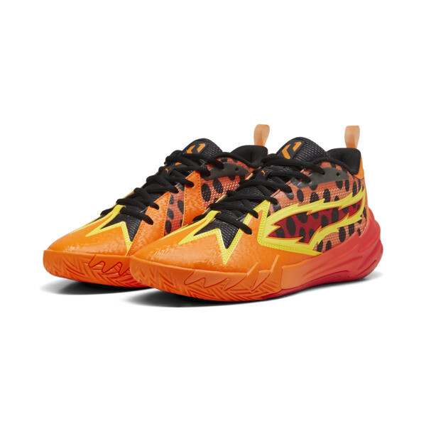 PUMA HOOPS x CHEETOS Scoot Zeros Basketball Shoes, For All Time Red-Rickie Orange-Yellow Blaze-PUMA Black, large-ZAF