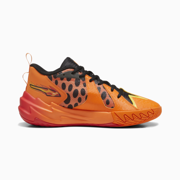 PUMA HOOPS x CHEETOS Scoot Zeros Basketball Shoes, For All Time Red-Rickie Orange-Yellow Blaze-PUMA Black, large-ZAF