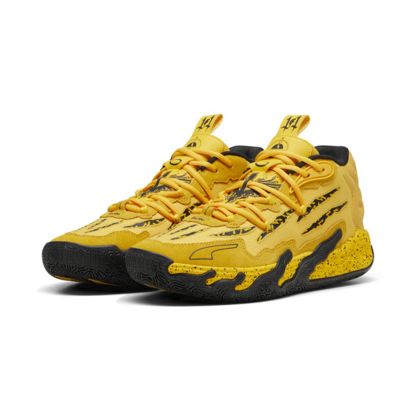 MB.03 Porsche Legacy Basketball Shoes yellow PUMA