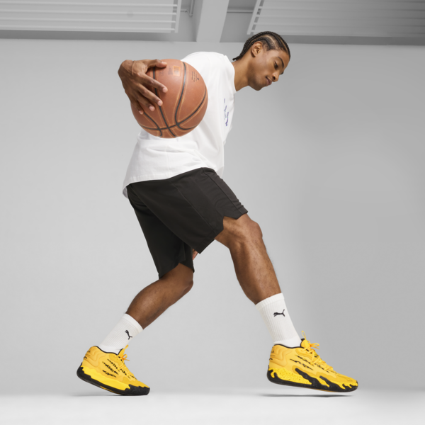MB.03 Porsche Legacy Basketball Shoes, Sport Yellow-PUMA Black, large-ZAF