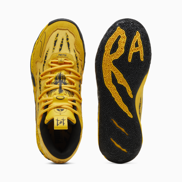 MB.03 Porsche Legacy Basketball Shoes, Sport Yellow-PUMA Black, large-ZAF