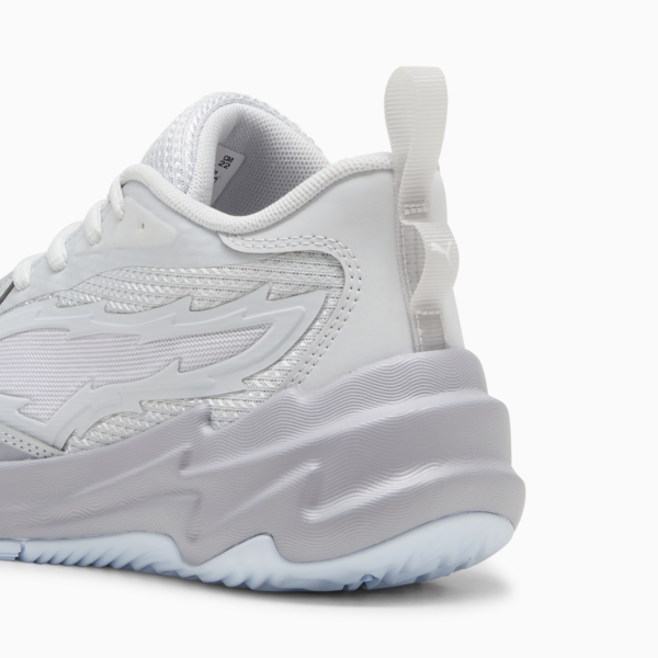 Scoot Zeros Grey Ice Youth Basketball Shoes, Silver Mist-Gray Fog, large-ZAF