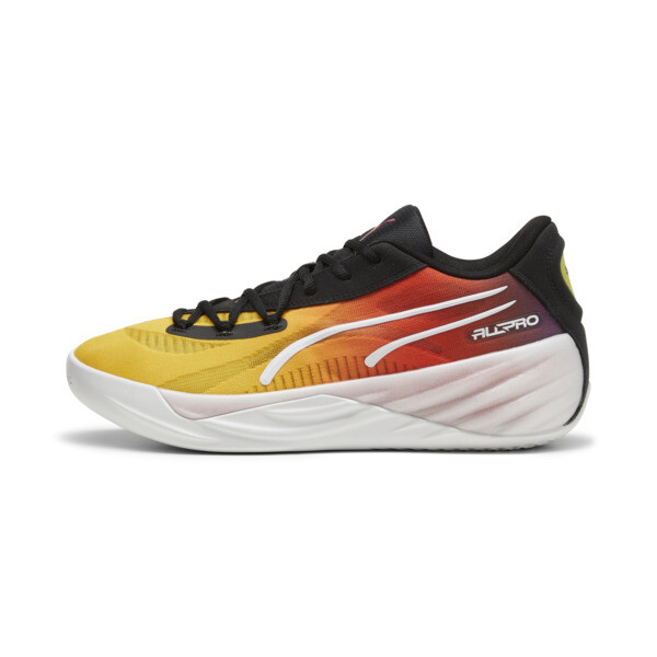 Zapatillas de basketball ll-Pro NITRO™ SHOWTIME, Yellow Sizzle-Purple Glimmer, swatch-ARG