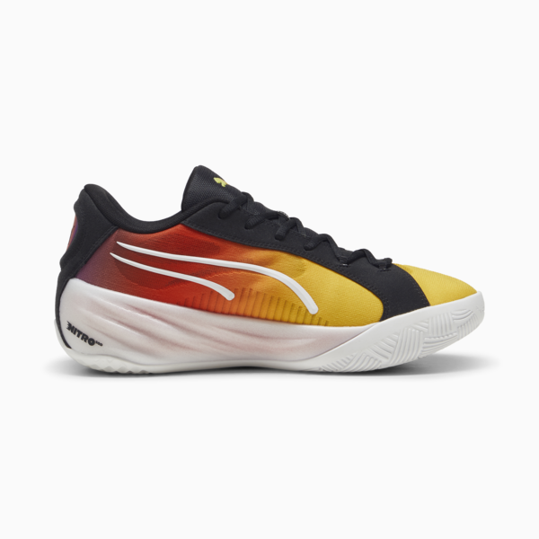 Zapatillas de basketball ll-Pro NITRO™ SHOWTIME, Yellow Sizzle-Purple Glimmer, large-ARG
