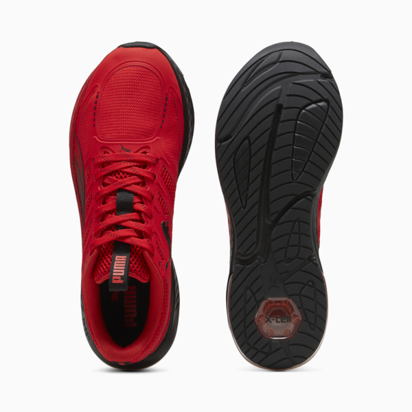 X-Cell Lightspeed Running Shoe, For All Time Red-PUMA Black, large-MEX