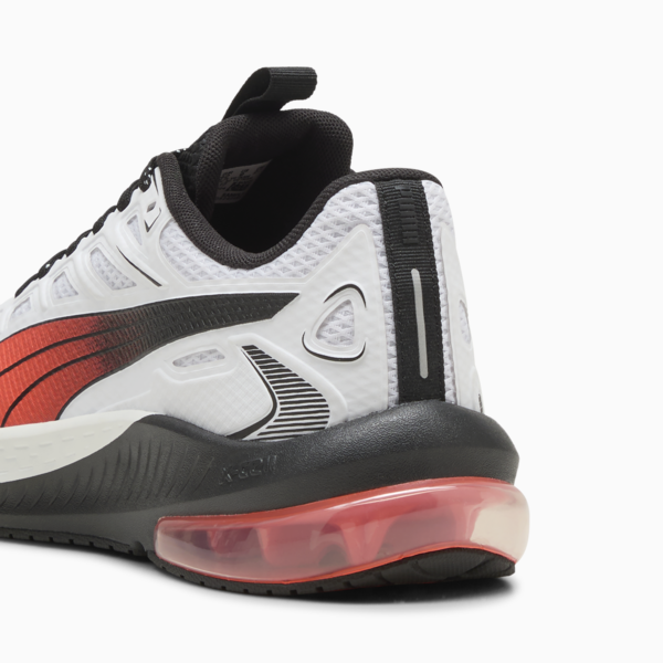 X-Cell Lightspeed Running Shoe, PUMA White-Glowing Red, large-ZAF