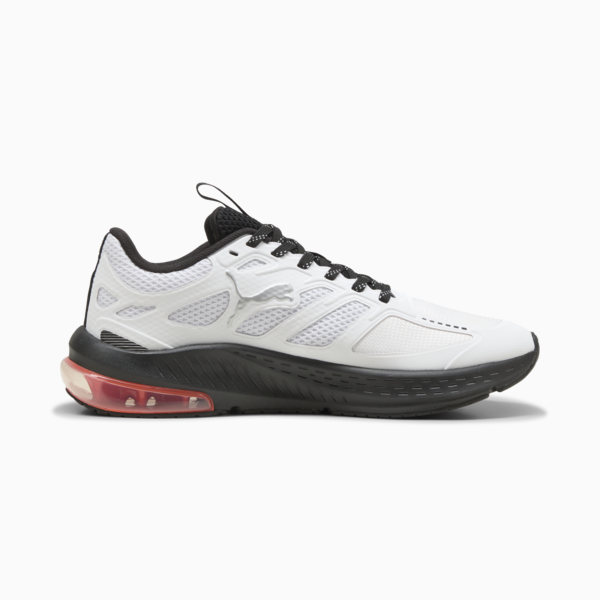 X-Cell Lightspeed Running Shoe, PUMA White-Glowing Red, large-ZAF