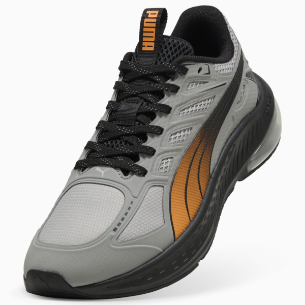 X-Cell Lightspeed Running Shoe, Gray Echo-Heat Fire, large-ZAF