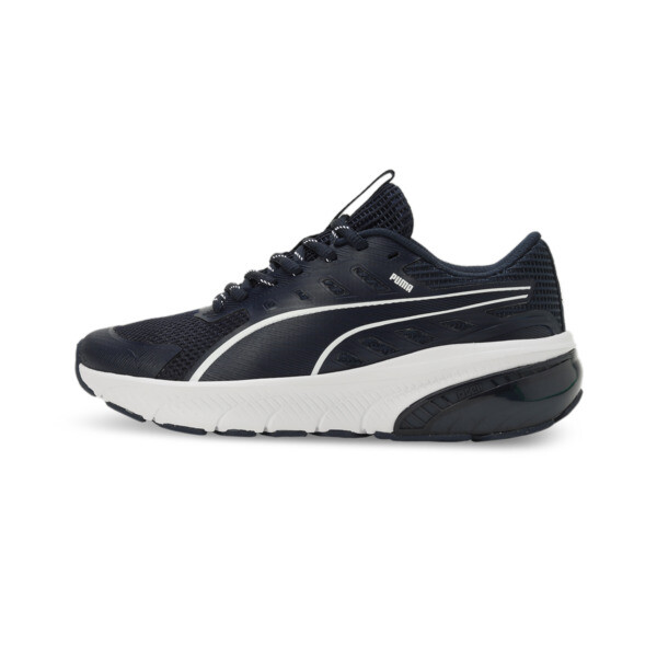 Cell Glare Running Shoes, Club Navy-PUMA White, large-ZAF