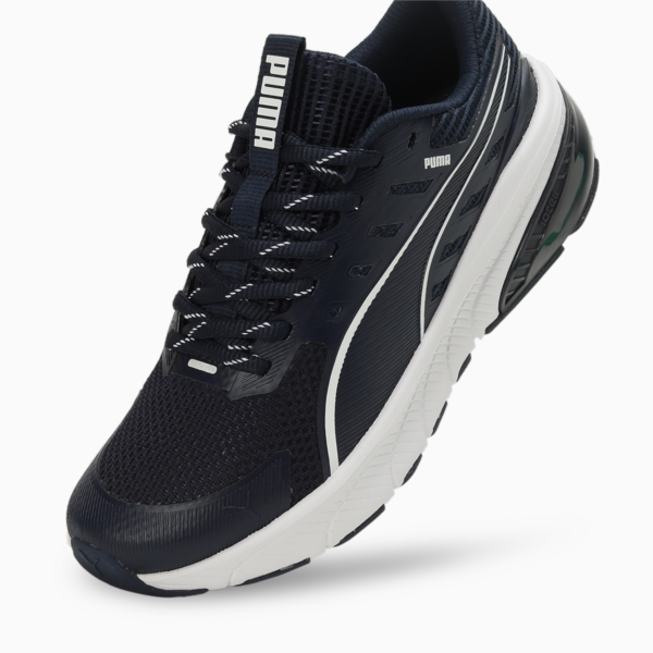 Cell Glare Running Shoes, Club Navy-PUMA White, large-ZAF