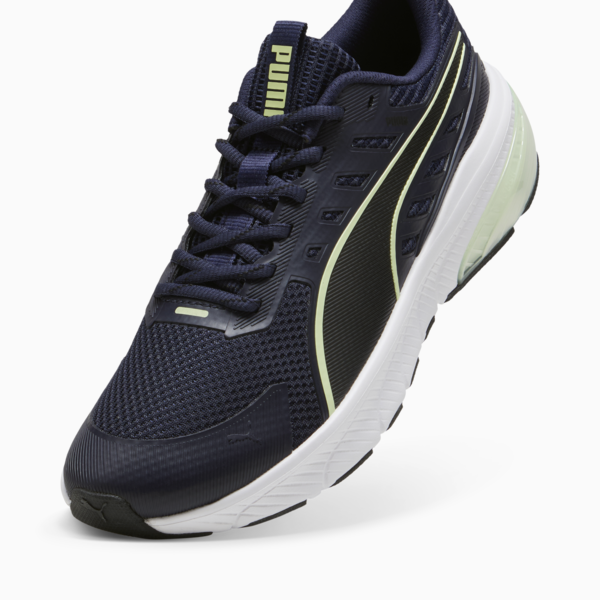 Cell Glare Running Shoes, PUMA Navy-Cool Cucumber-PUMA Black, large-ZAF