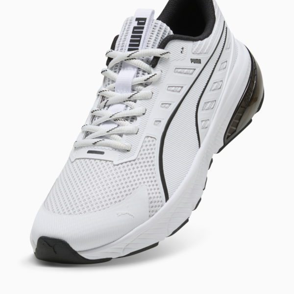Cell Glare Running Shoes, PUMA White-PUMA Black, large-ZAF