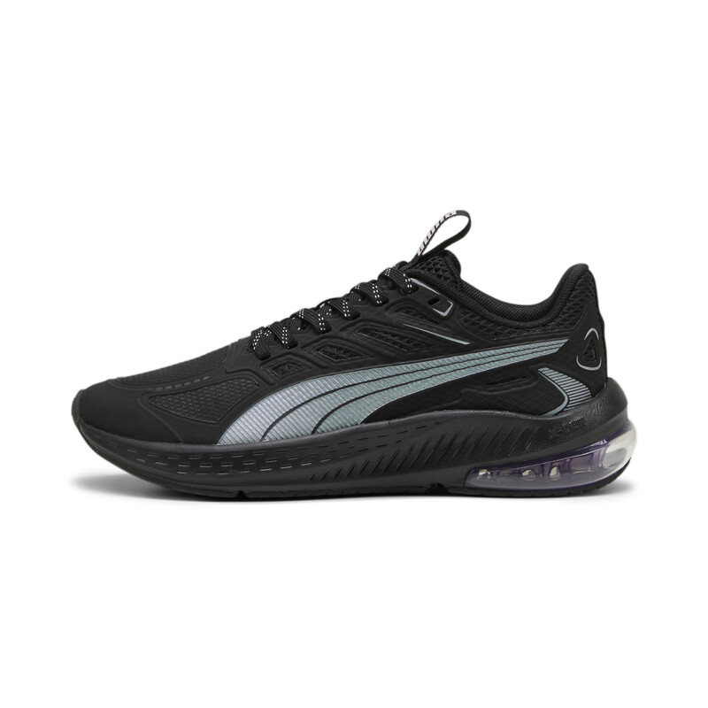 Women's PUMA Softride Remi Slip-On Knit Running Shoes in Black/Gray ...