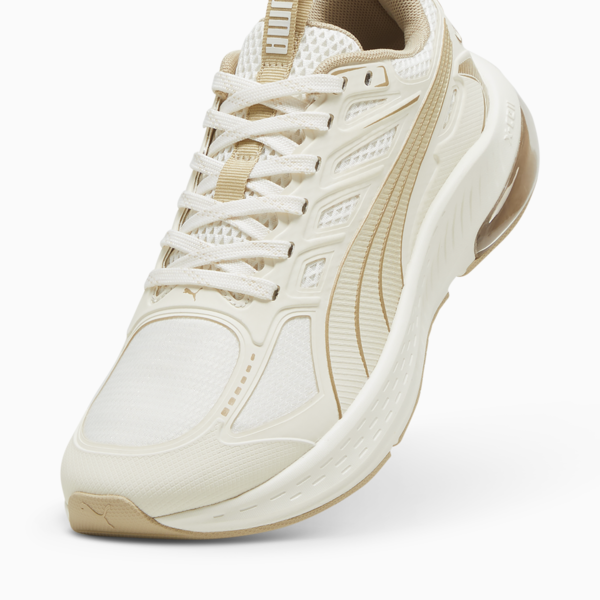 X-Cell Lightspeed Women's Running Shoe, Frosted Ivory-PUMA Gold, large-MEX