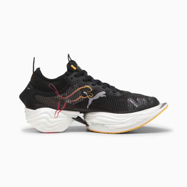 Zapatillas de running para hombre FAST-R NITRO™ Elite 2, PUMA Black-Sun Stream-Sunset Glow, large-ARG