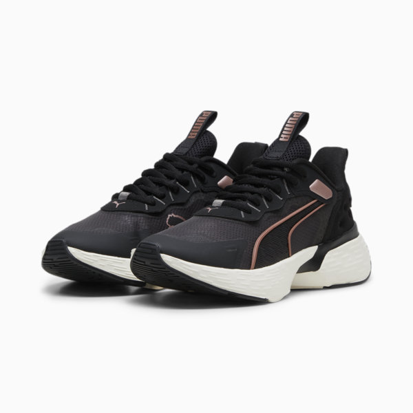 Zapatilla de running Softride Sway, PUMA Black-Cool Dark Gray-Warm White-Rose Gold, large-ARG