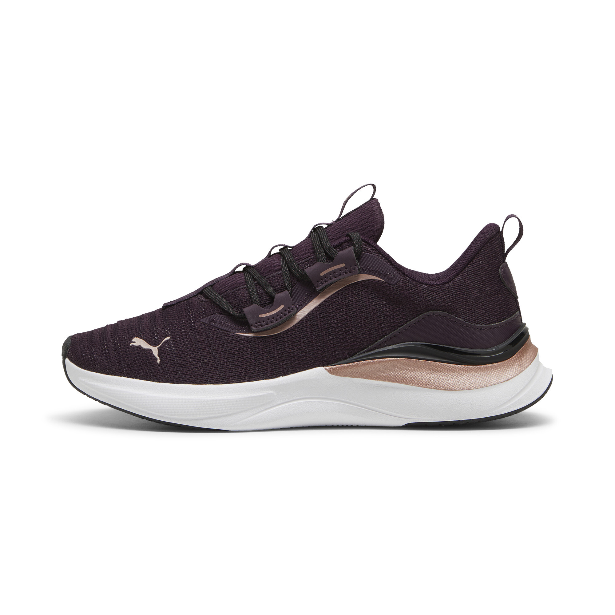 Puma SOFTRIDE Harmony Laufschuhe Damen | Midnight Plum/Rose Gold/Black | Größe: 37.5