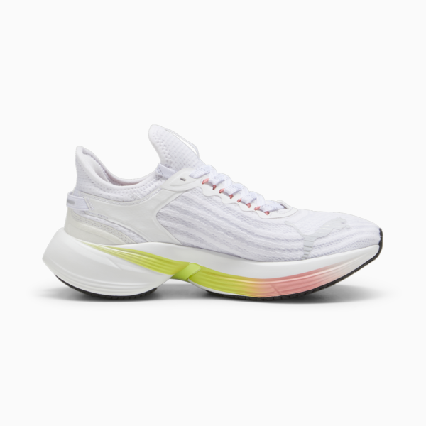 Zapatillas de running Conduct Pro, PUMA White-Silver Mist-Lime Pow, large-ARG