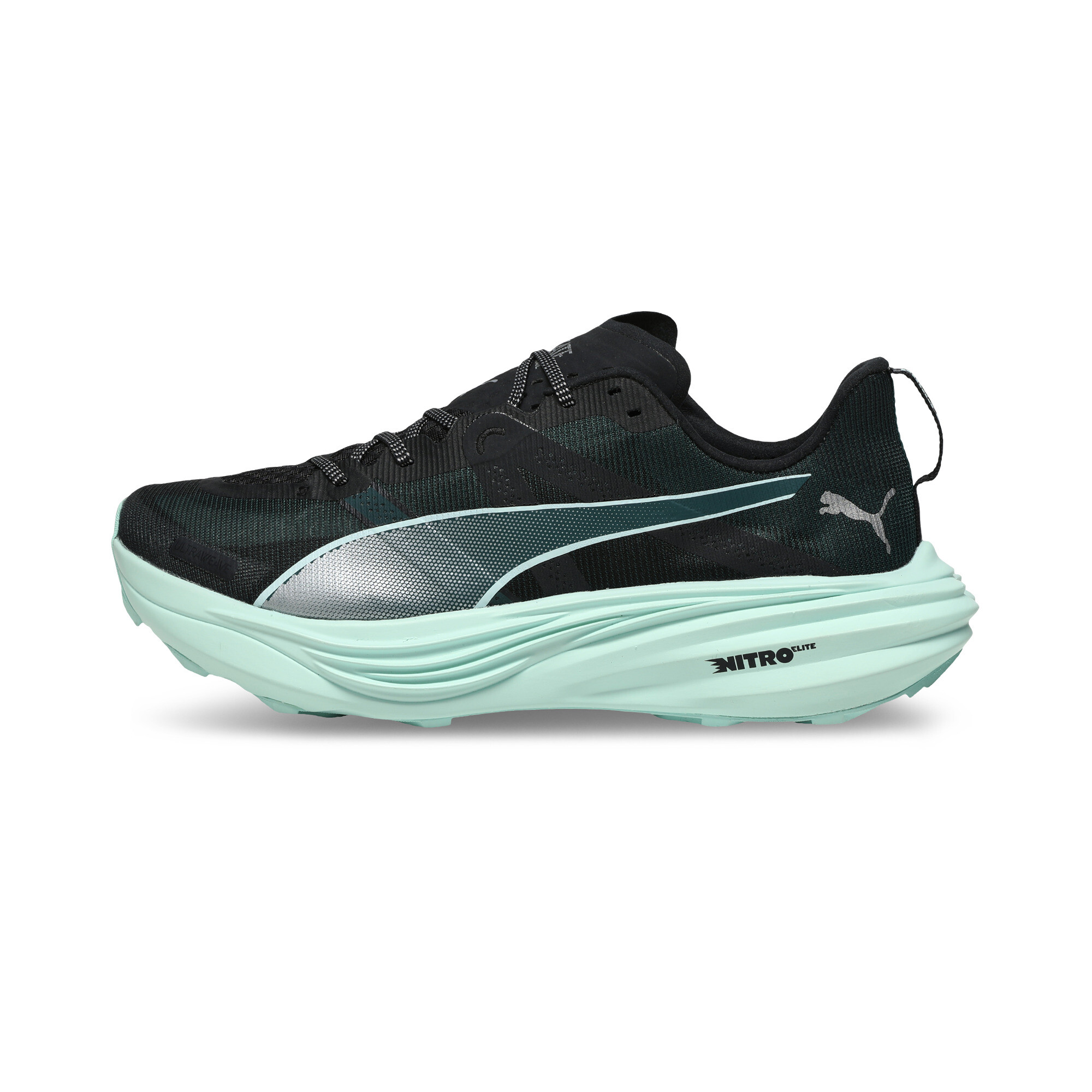 PUMA SEASONS Deviate NITROâ¢ Elite Trail Men's Running Shoes in Green Terrain/Mint Melt - 310034_04