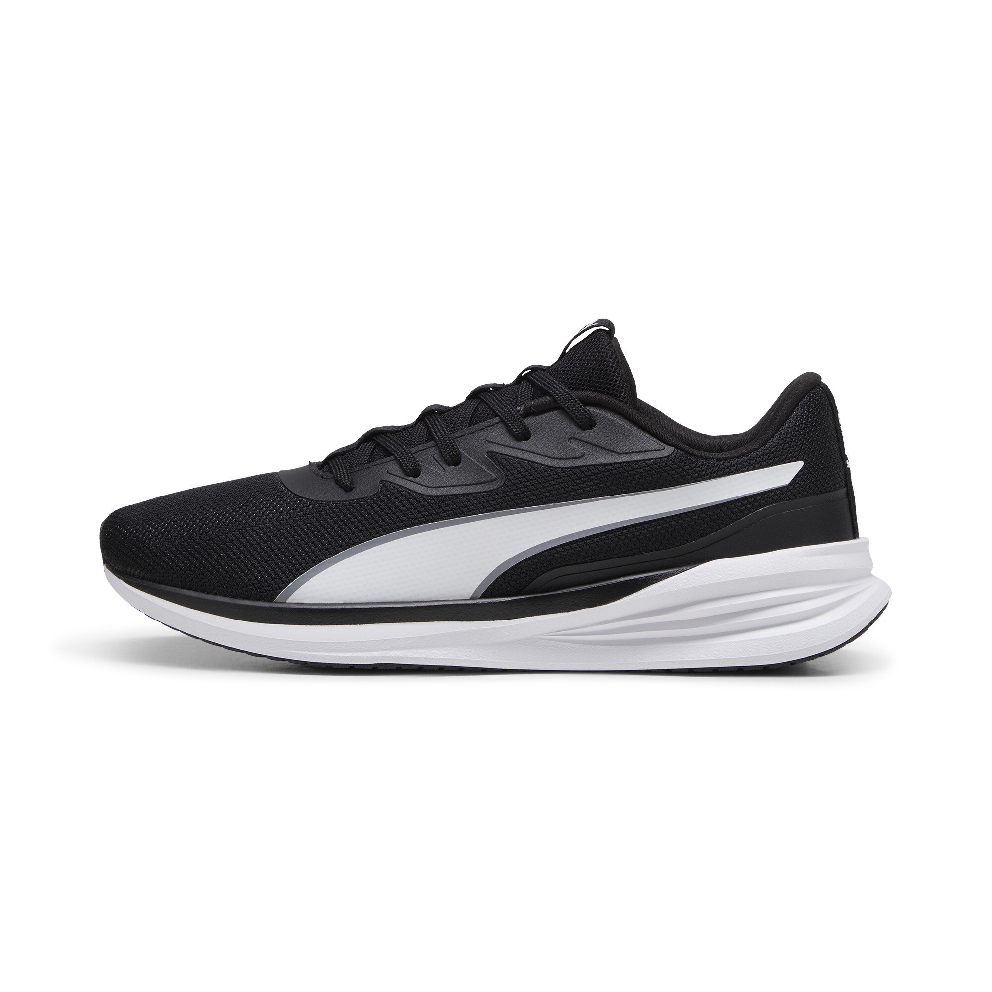 Puma Night Runner V3 Laufschuhe | Black/White | Größe: 46