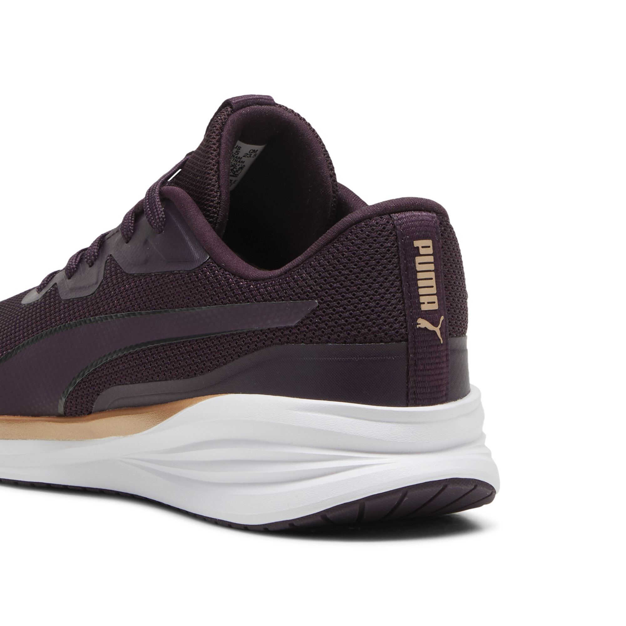 Puma Night Runner V3 Running Shoes, Purple, Size 40.5, Shoes