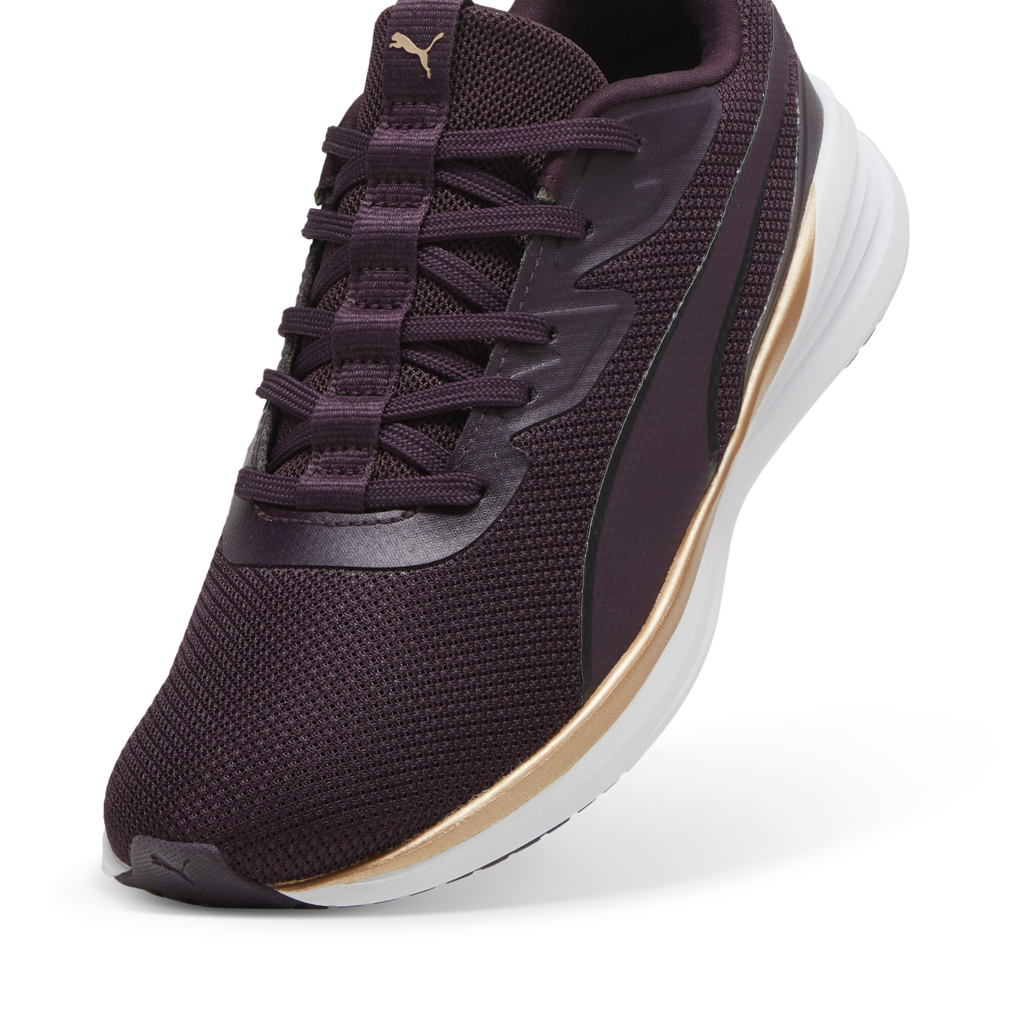 Puma Night Runner V3 Running Shoes, Purple, Size 40.5, Shoes