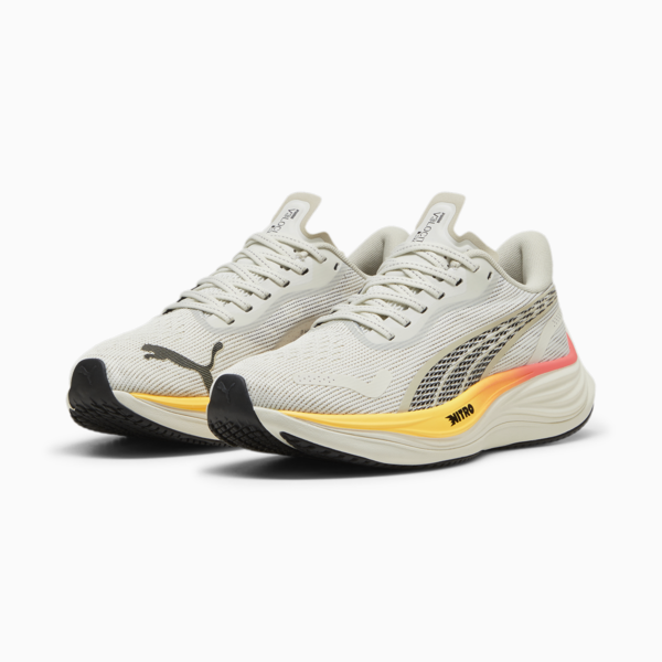 Zapatillas de running para mujer Velocity NITRO™ 3, Vapor Gray-Sun Stream-Sunset Glow, large-ARG