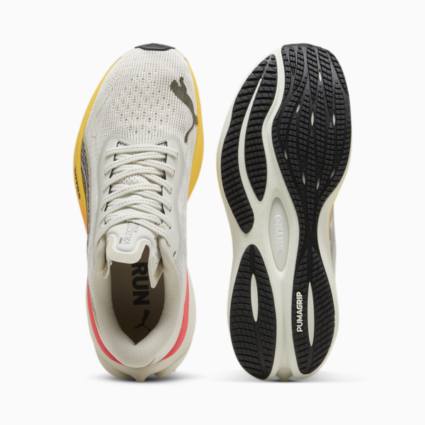 Zapatillas de running para mujer Velocity NITRO™ 3, Vapor Gray-Sun Stream-Sunset Glow, large-ARG