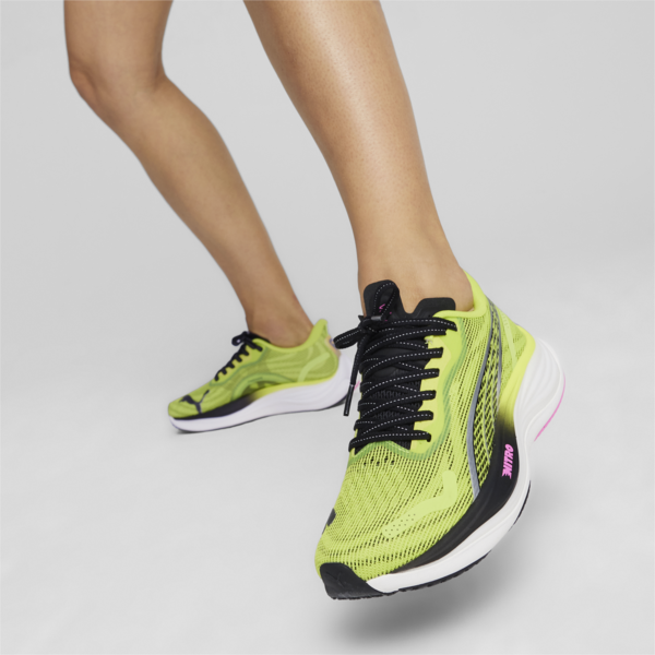 Zapatillas de running para mujer Velocity NITRO™ 3, Lime Pow-PUMA Black-Poison Pink, large-ARG