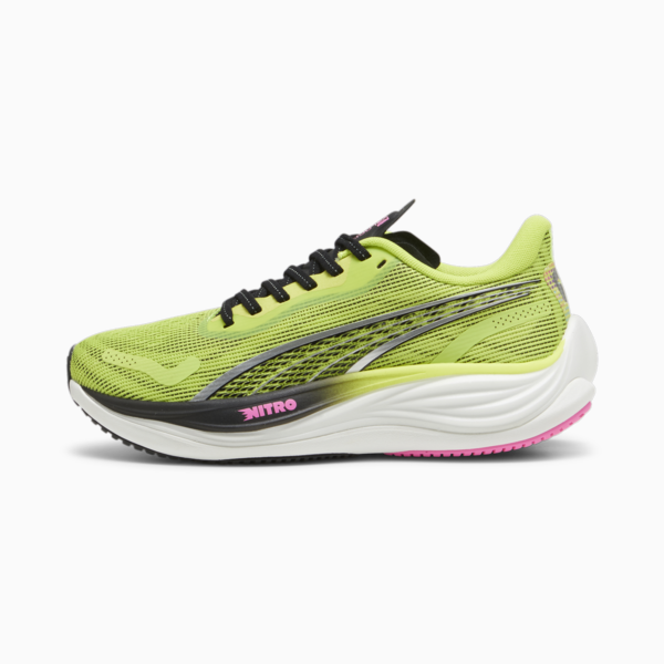 Zapatillas de running para mujer Velocity NITRO™ 3, Lime Pow-PUMA Black-Poison Pink, swatch-ARG