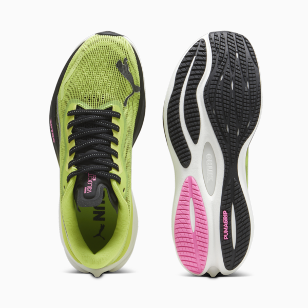 Zapatillas de running para mujer Velocity NITRO™ 3, Lime Pow-PUMA Black-Poison Pink, large-ARG