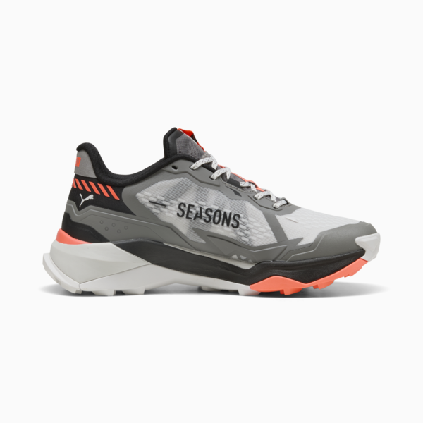 Explore NITRO™ 2 Hiking Shoes Men, Cast Iron-Glowing Red-Feather Gray, large-ZAF