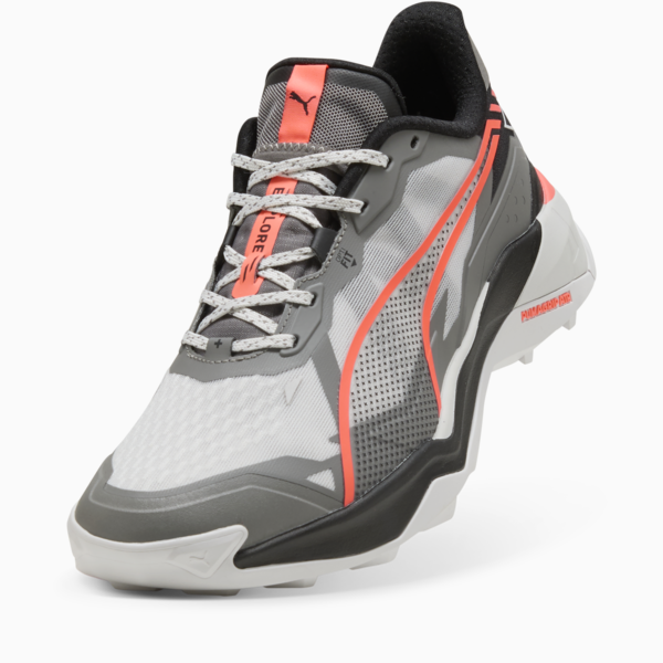 Explore NITRO™ 2 Hiking Shoes Men, Cast Iron-Glowing Red-Feather Gray, large-ZAF