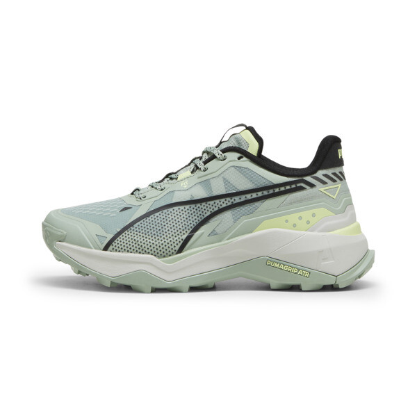 PUMA Explore NITROâ¢ 2 Women's Hiking Shoes in Green Fog/Cool Cucumber/Black - 310079_04