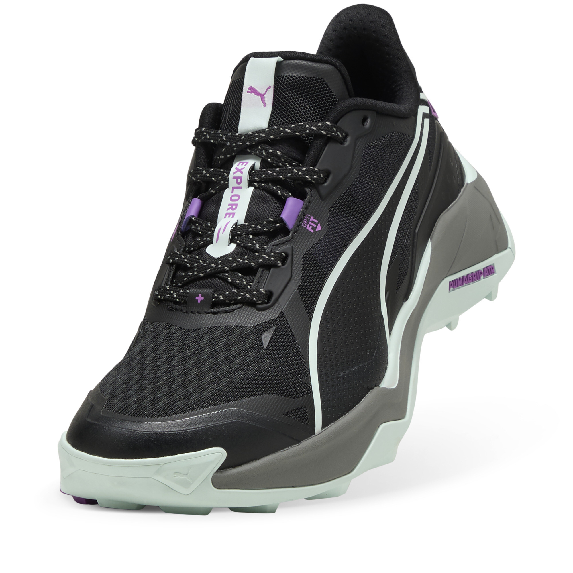 PUMA Explore NITROâ¢ 2 wandelschoenen voor Dames, Zwart/Blauw