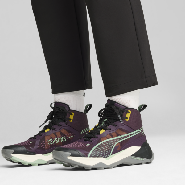 Explore NITRO™ 2 Mid Hiking Shoes Women, Midnight Plum-Green Fog-PUMA Black, large-ZAF