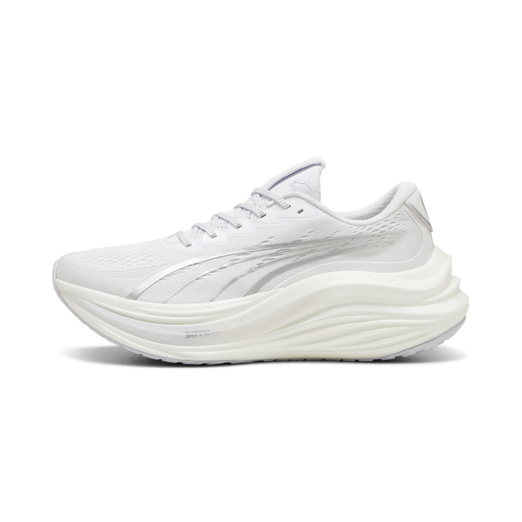 Puma MagMax NITRO™ Laufschuhe Herren | White/Silver | Größe: 43