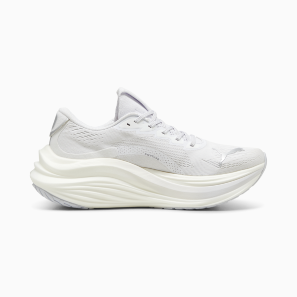 Tenis de correr MagMax NITRO para hombre, PUMA White-PUMA Silver, large-MEX