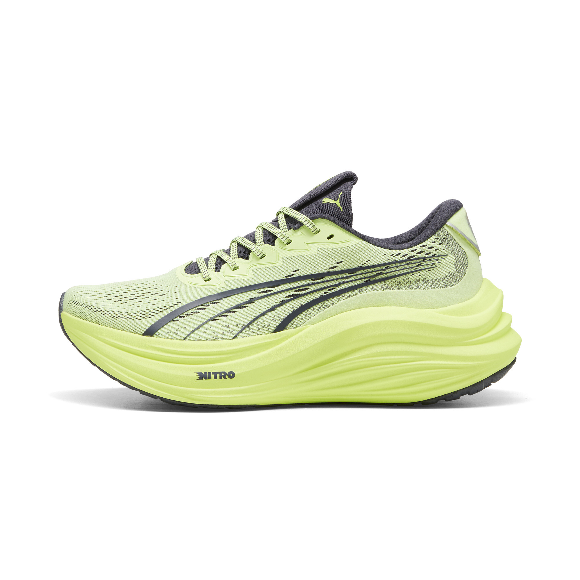 Men's Puma Mag Max NITRO™ Running Shoes, Yellow, Size 42.5, Shoes