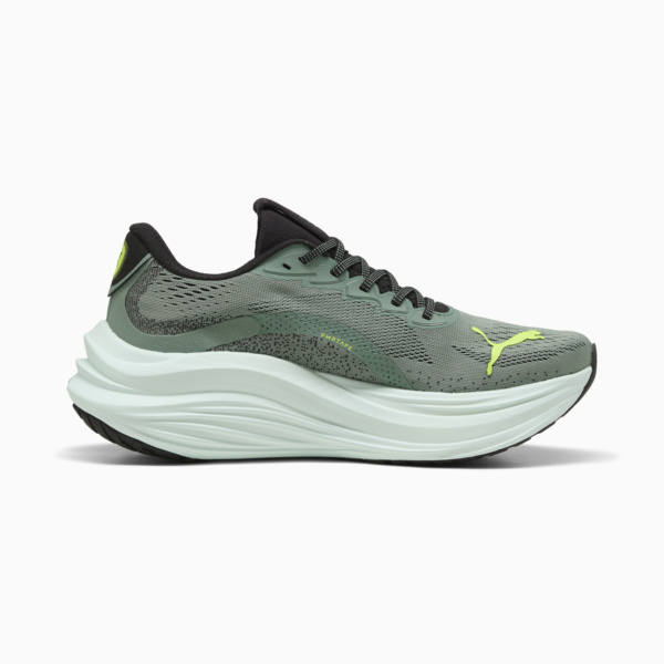 Zapatillas de running MagMax NITRO™ para hombre, Green Moon-Yellow Alert, large-ARG