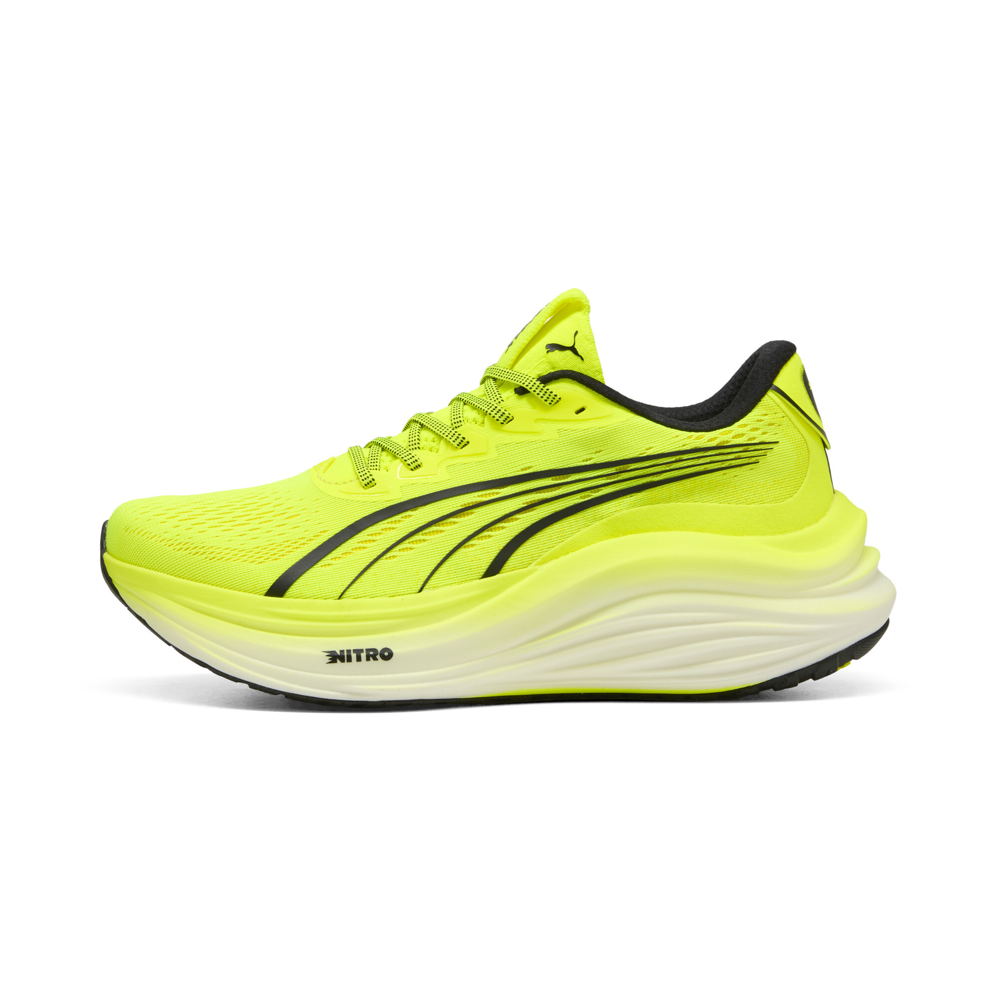 Puma MagMax NITRO™ Laufschuhe Herren | Yellow Alert/Black | Größe: 40