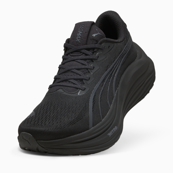 MagMax NITRO™ Running Shoes Men, PUMA Black-Galactic Gray, large-MEX